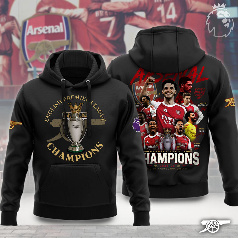 ARS Special EPL Champions 2026 Limited Edition Hoodie