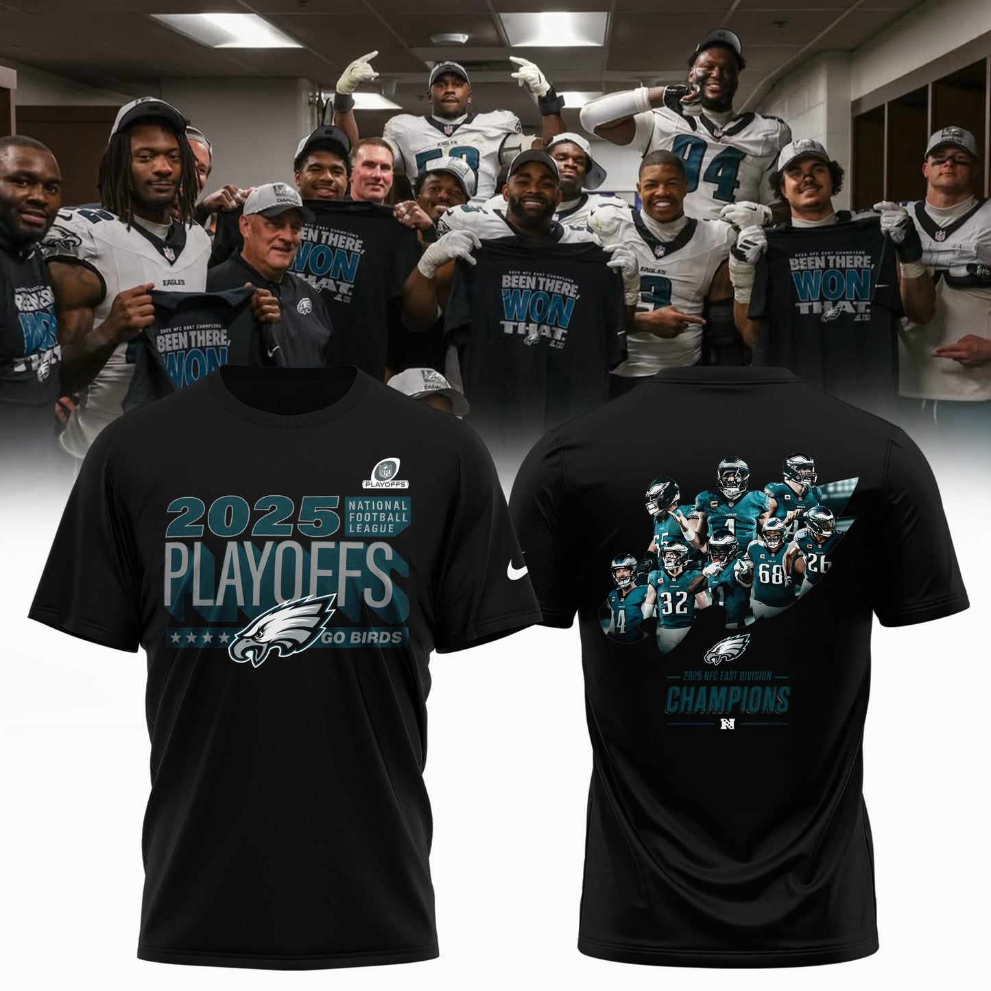 Philadelphia Eagles “ NFC East Champions 2025 Collection