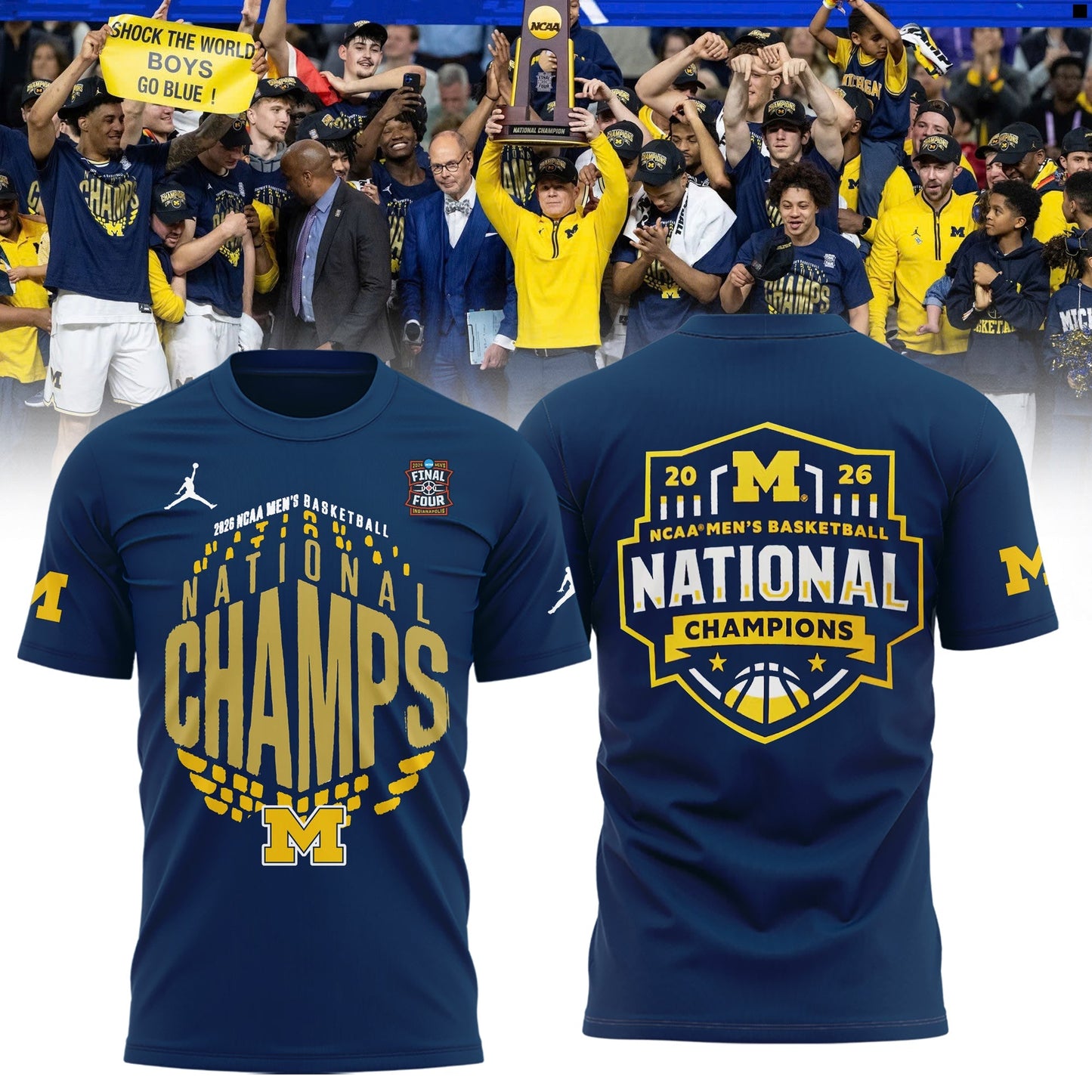 ðŸ†ï¸Michigan Wolverines “ 2026 National Champions T Shirt