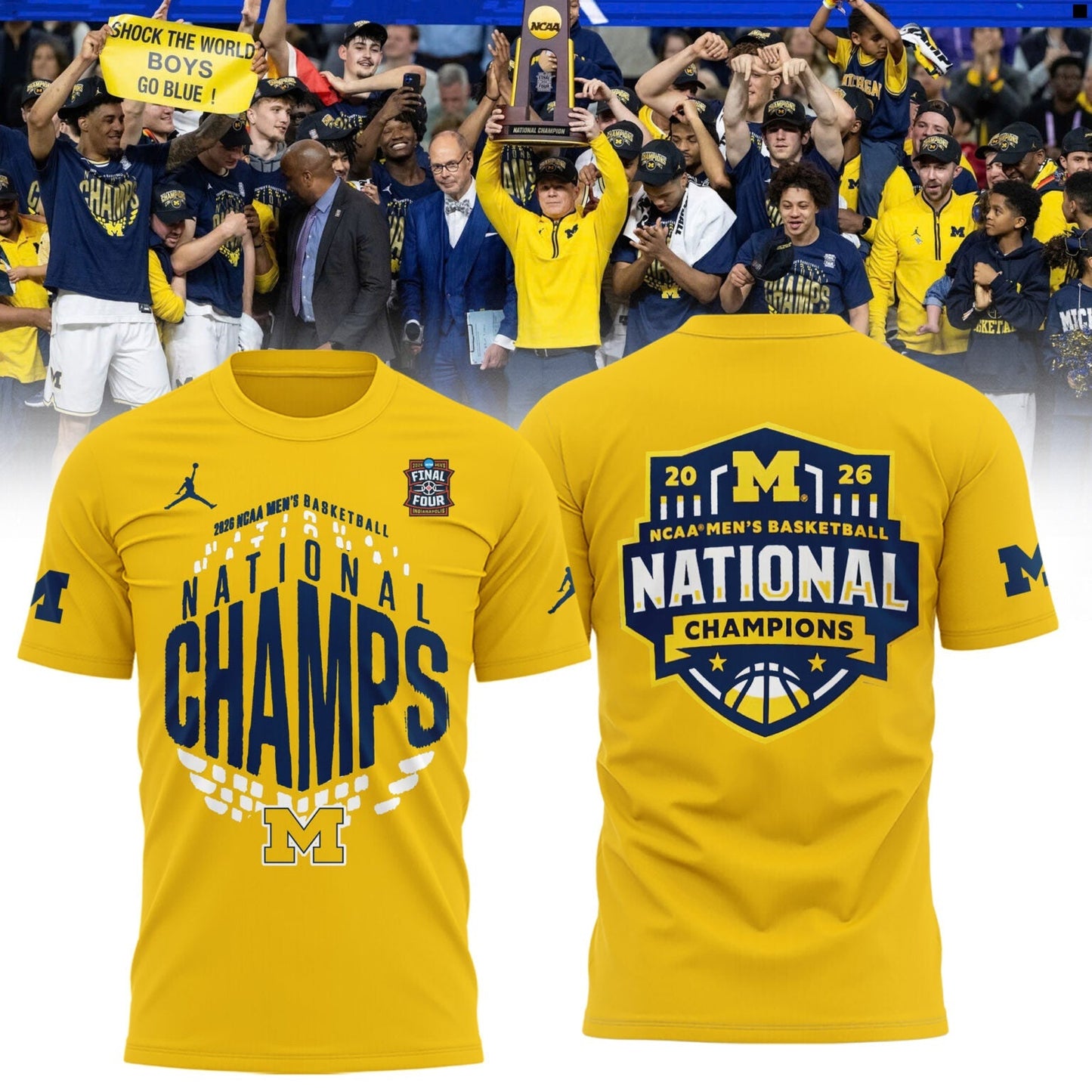 ðŸ†ï¸Michigan Wolverines “ 2026 National Champions T Shirt