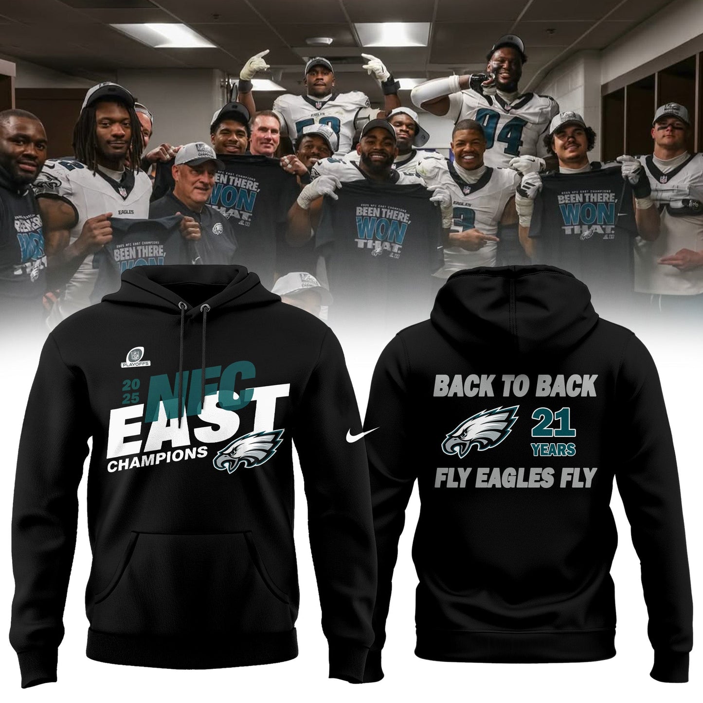 Philadelphia Eagles “ NFC East Champions 2025 Collection