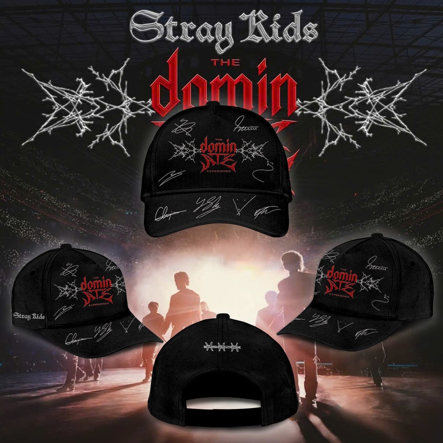 Stray Kids “ THE DOMINATE: EXPERIENCE Signature Hoodie
