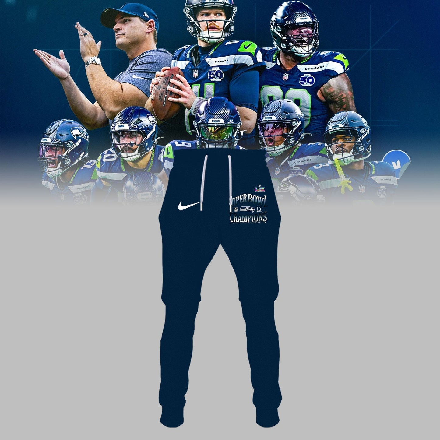 Seattle Seahawks Super Bowl LX Champions Limited Edition Hoodie