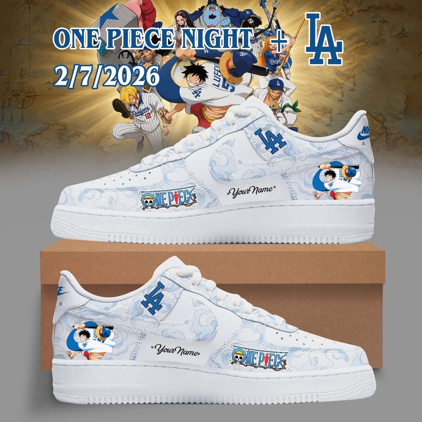 One Piece Night x Los Angeles Dodgers 2026 Edition