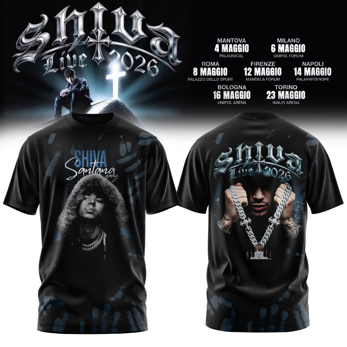 LIMITED SANTANA SHIVA 2026 COLLECTION – TSHIRT