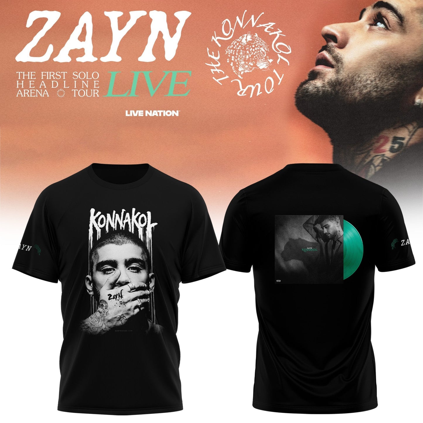 ZAYN “ The First Solo Headline Arena Tour (Live) Limited T-shirt