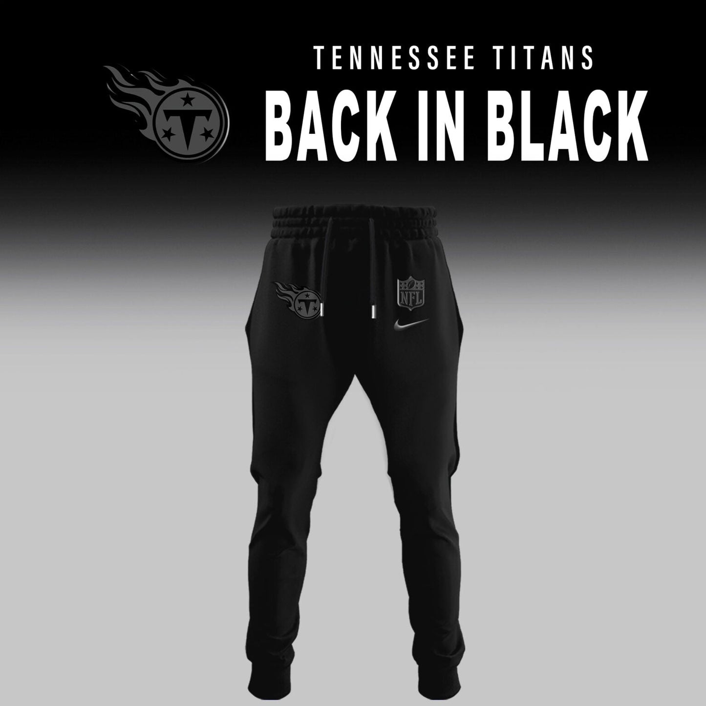 Tennessee Titans 2025 Back In Black Limited Edition Combo Hoodie