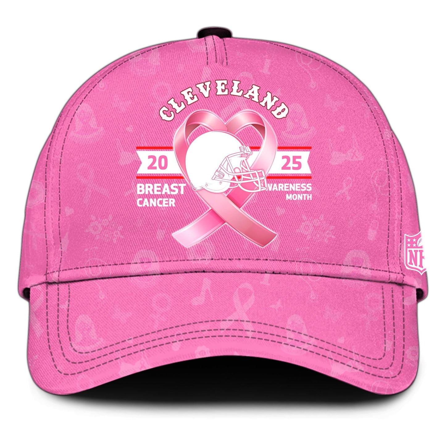 Cleveland Browns Special Breast Cancer Awareness Month Limited Edition Hoodie 2025
