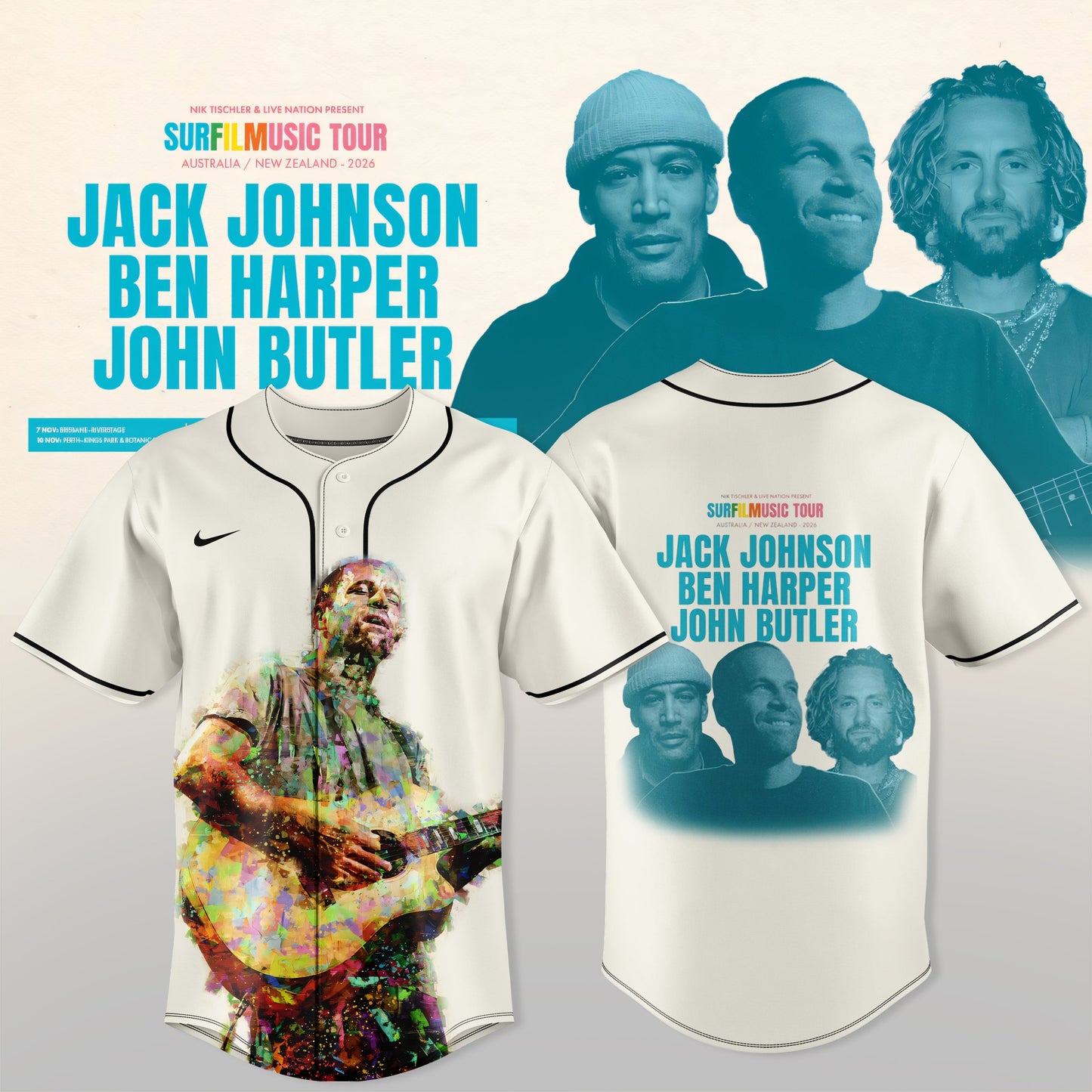 SURF MUSIC TOUR 2026 COLLECTION JERSEY