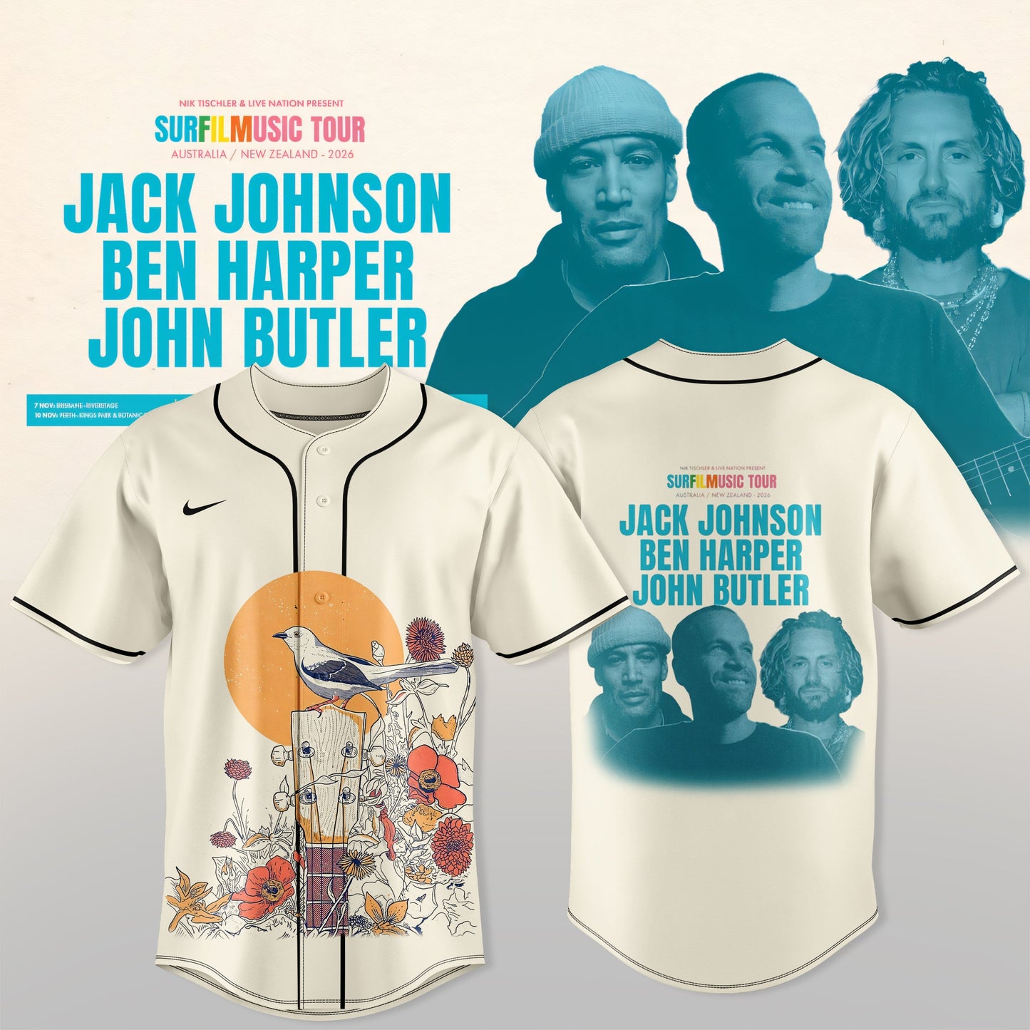 SURF MUSIC TOUR 2026 COLLECTION JERSEY
