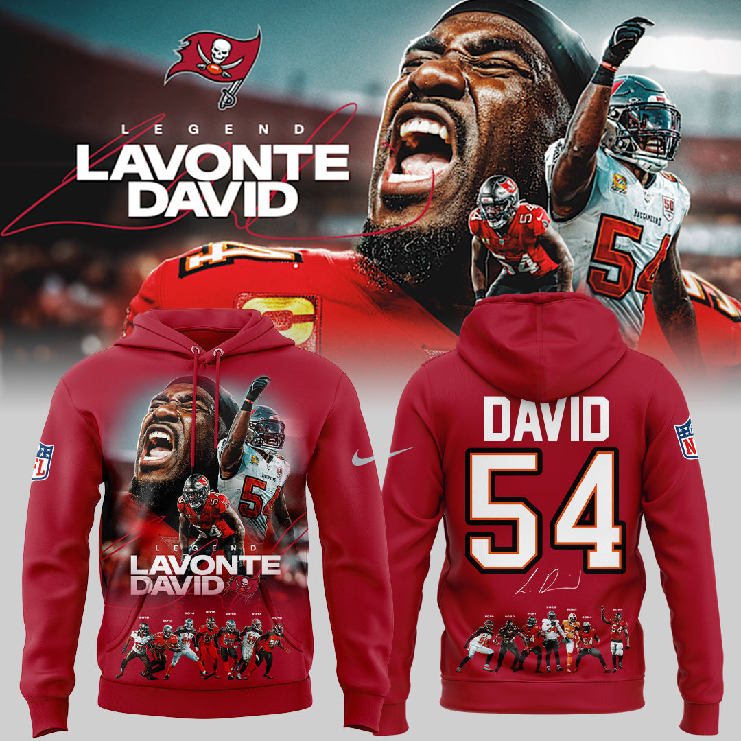 Limited Edition Legend Lavonte David “ Thank You For The Memories Hoodie