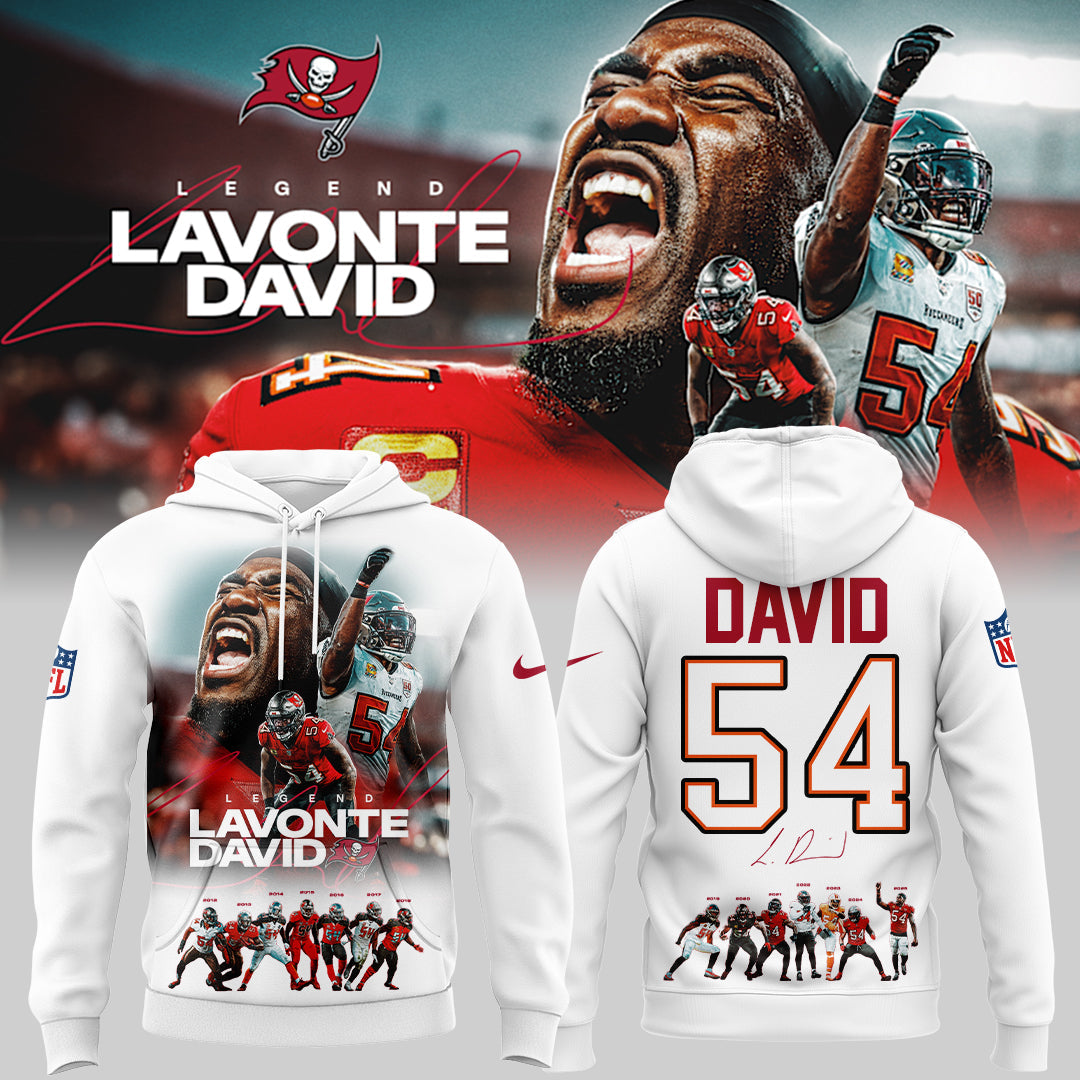 Limited Edition Legend Lavonte David “ Thank You For The Memories Hoodie