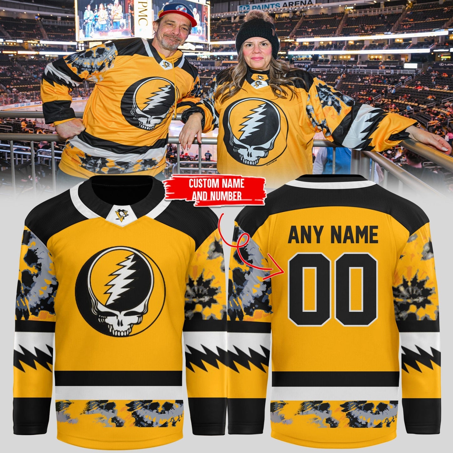Limited Edition Pittsburgh x Grateful Jersey