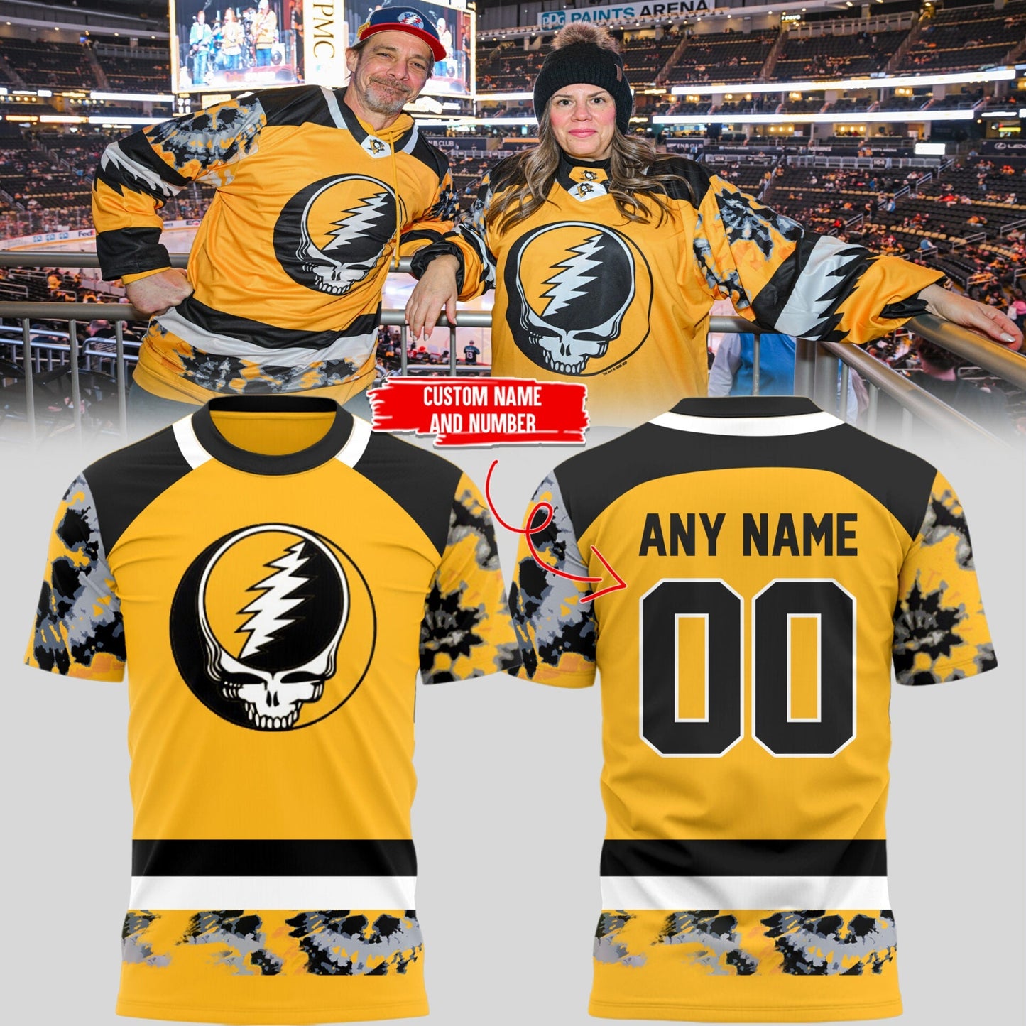 Limited Edition Pittsburgh x Grateful Tshirt