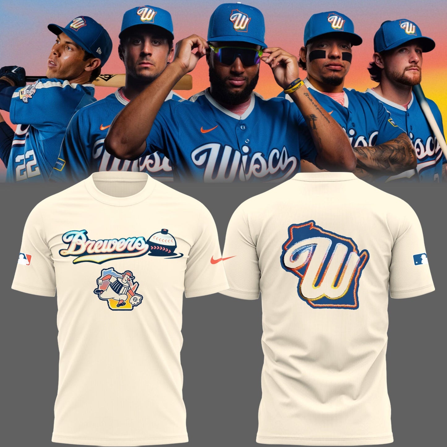 BREW ⚾ City Connect “That’s the Wisco way” TShirt