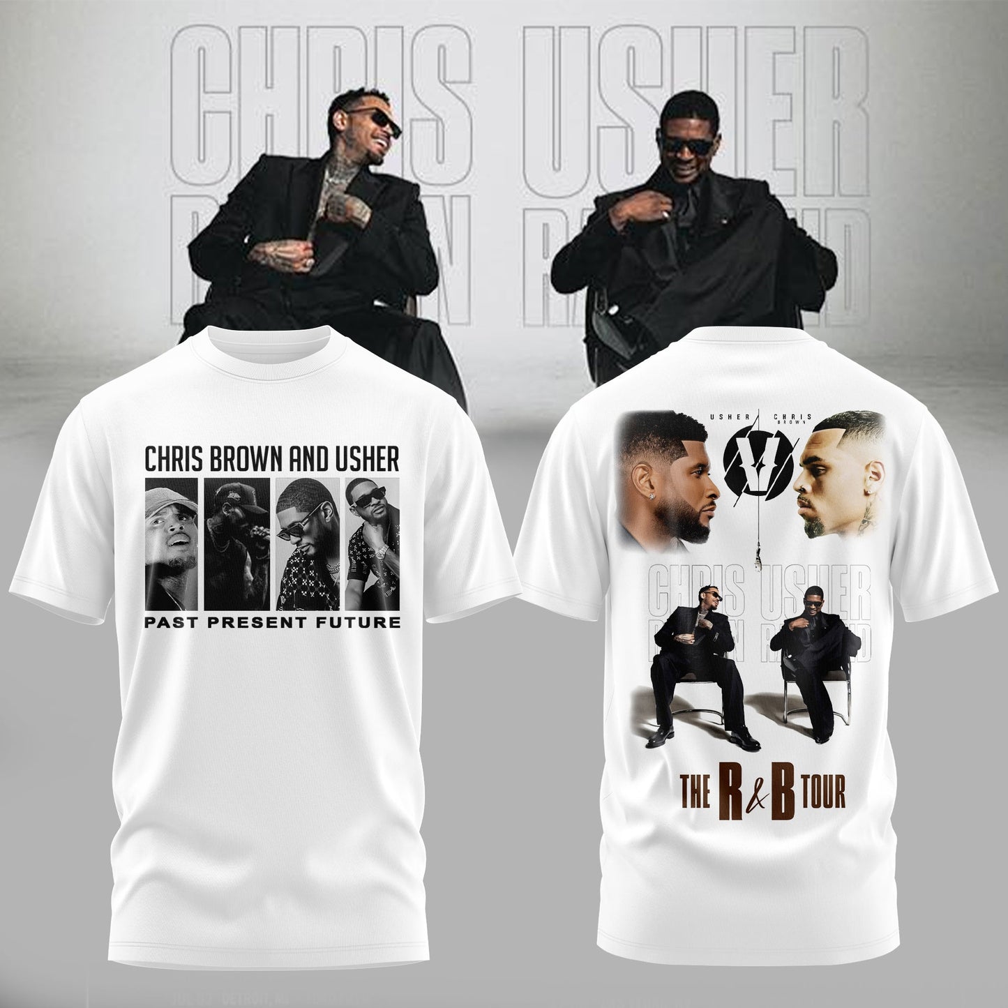 Chris Brown and Usher – The R&B Tour Edition T-shirt
