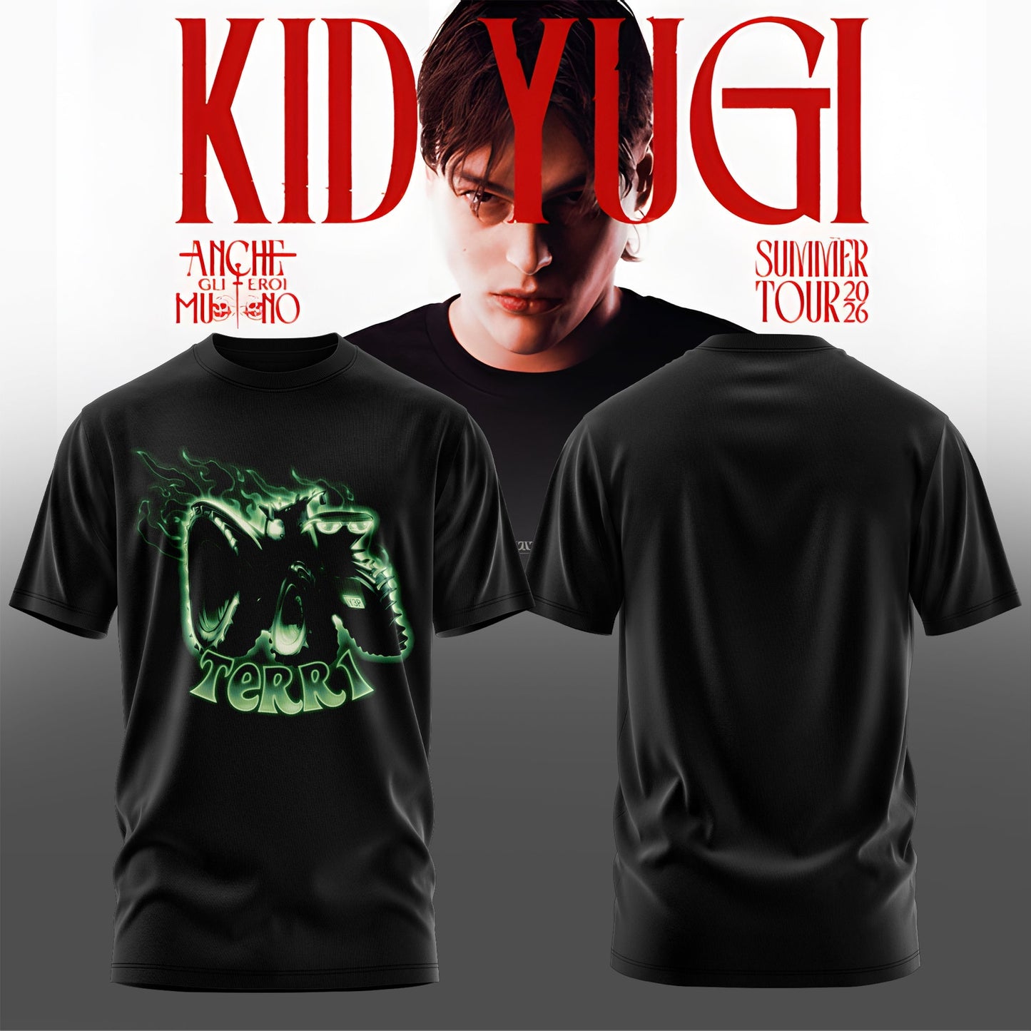 Kid Yugi – Summer Tour 2026 Limted Tshirt