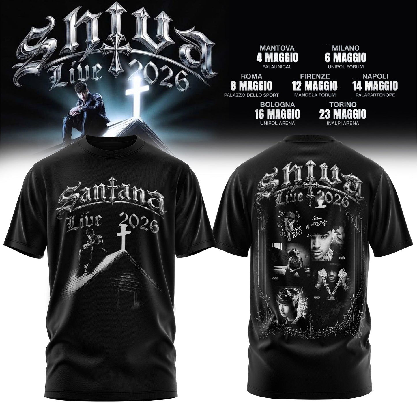 LIMITED SANTANA SHIVA 2026 COLLECTION – TSHIRT