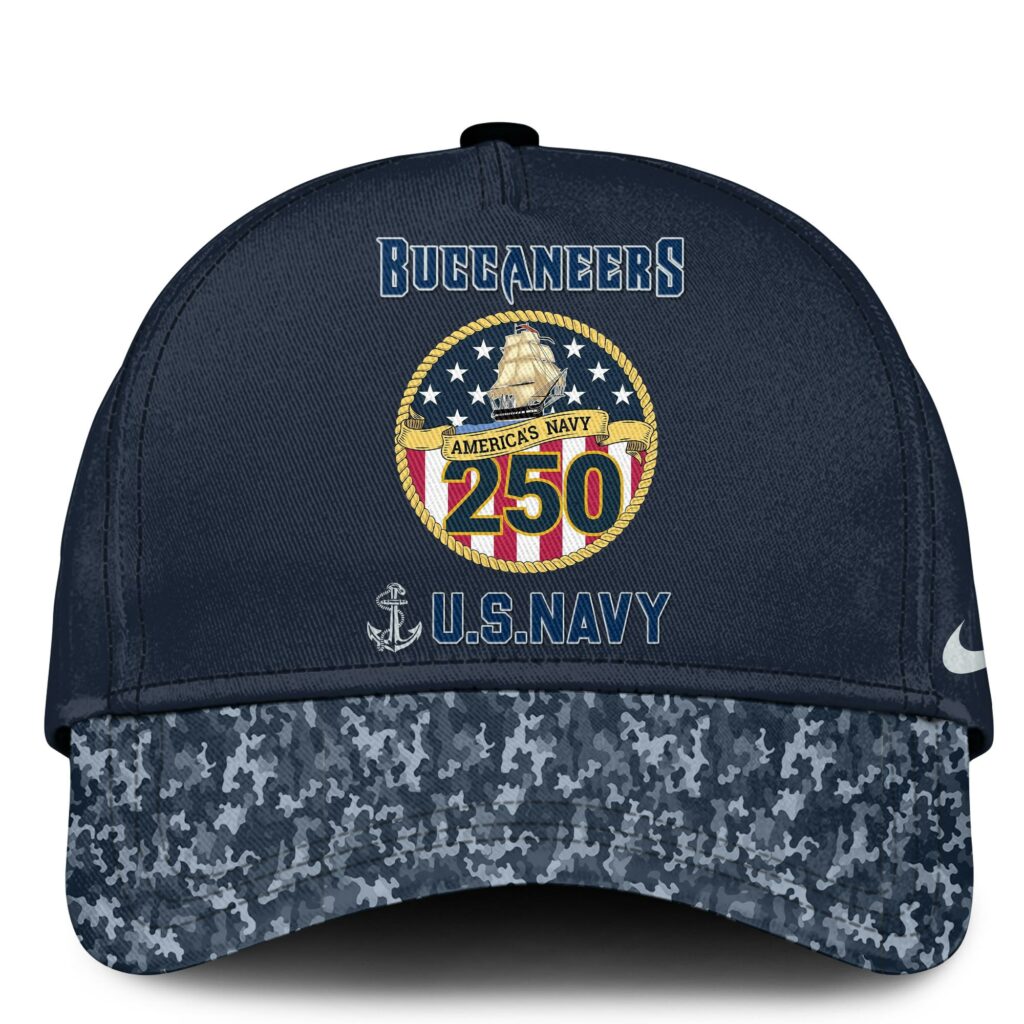 Tampa Bay Buccaneers Navy 250th Birthday Hoodie Limited Edions