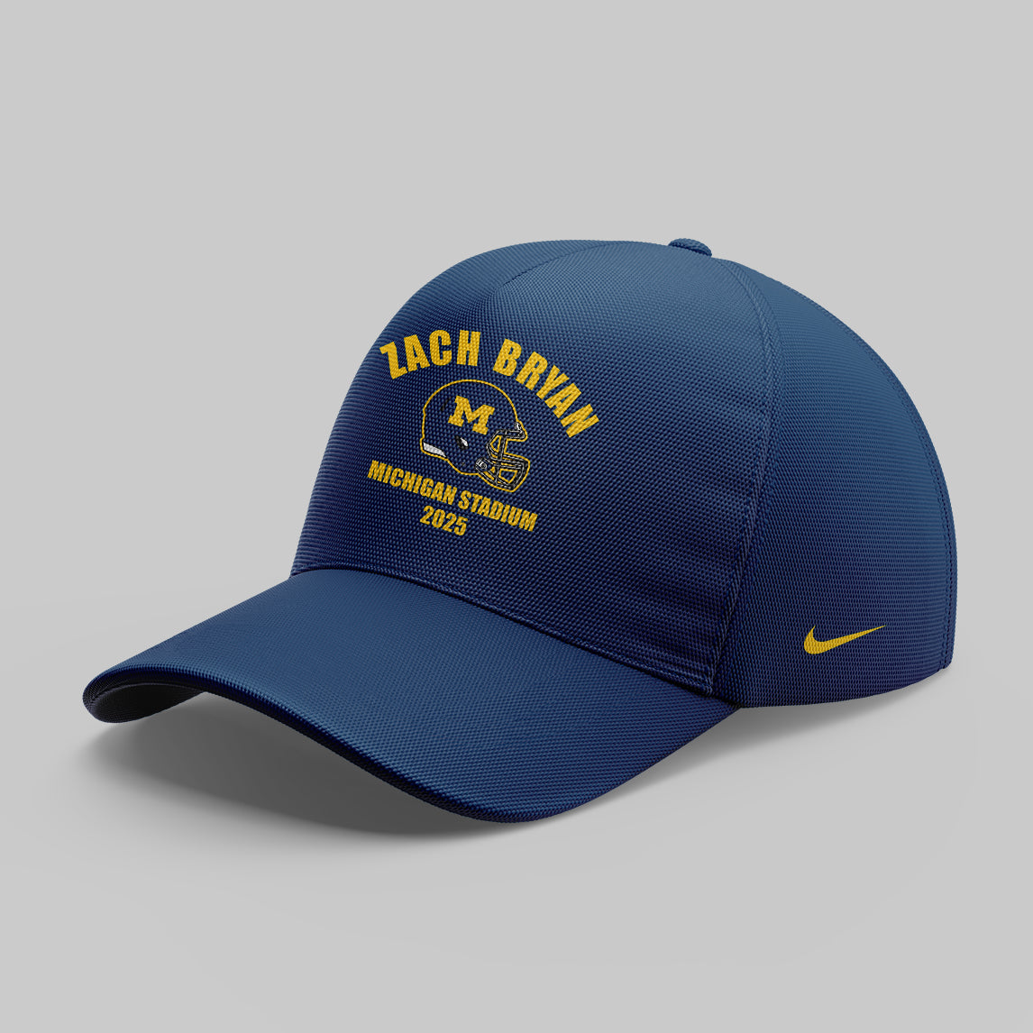 Limited Edition Michigan Fb Zach The Quittin™ Time Tour 2025 Michigan Stadium TShirt