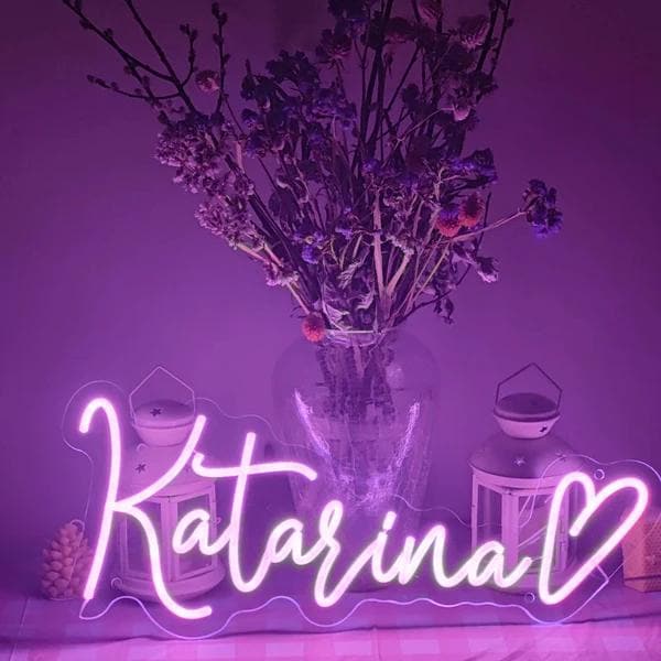 Custom Name Neon Sign for Kids Personalized Neon Sign for Bedroom Custom LED Lights Kids Room Decor, Home Decor Birthday Gift for Kids