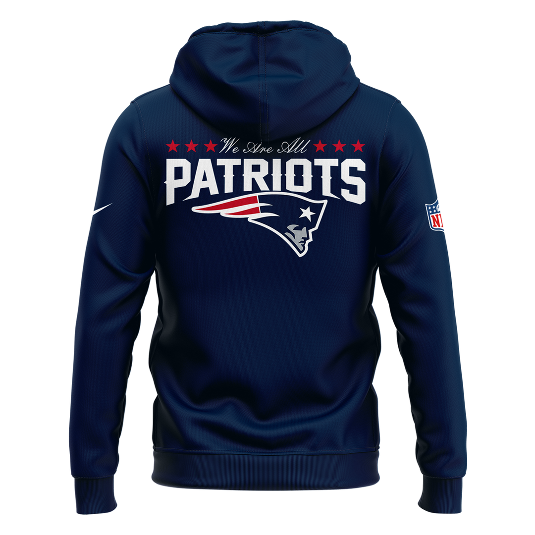 New England Patriots "Warriors Come Out To Play" Hoodie 2026