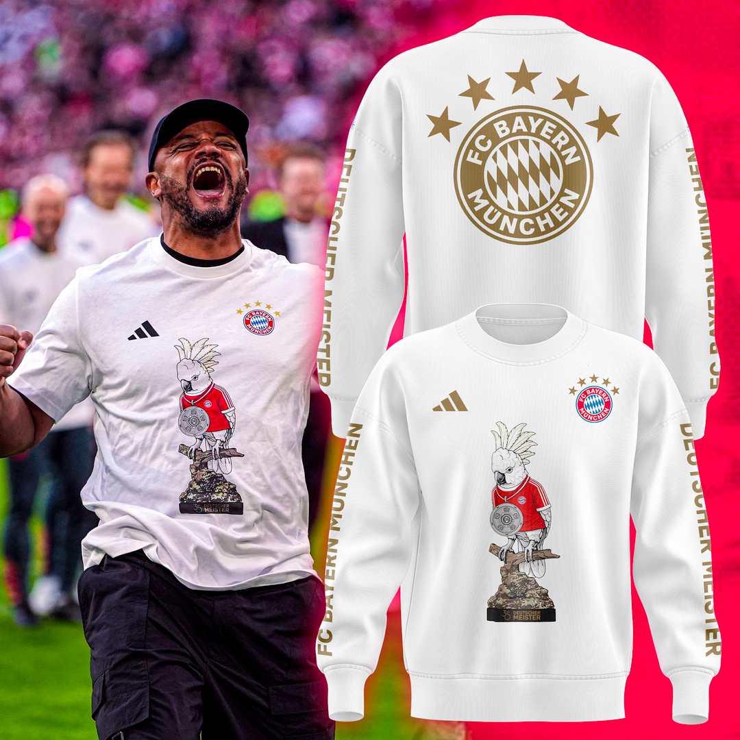 FC Bayern Meister 2026 Sweatshirt - White