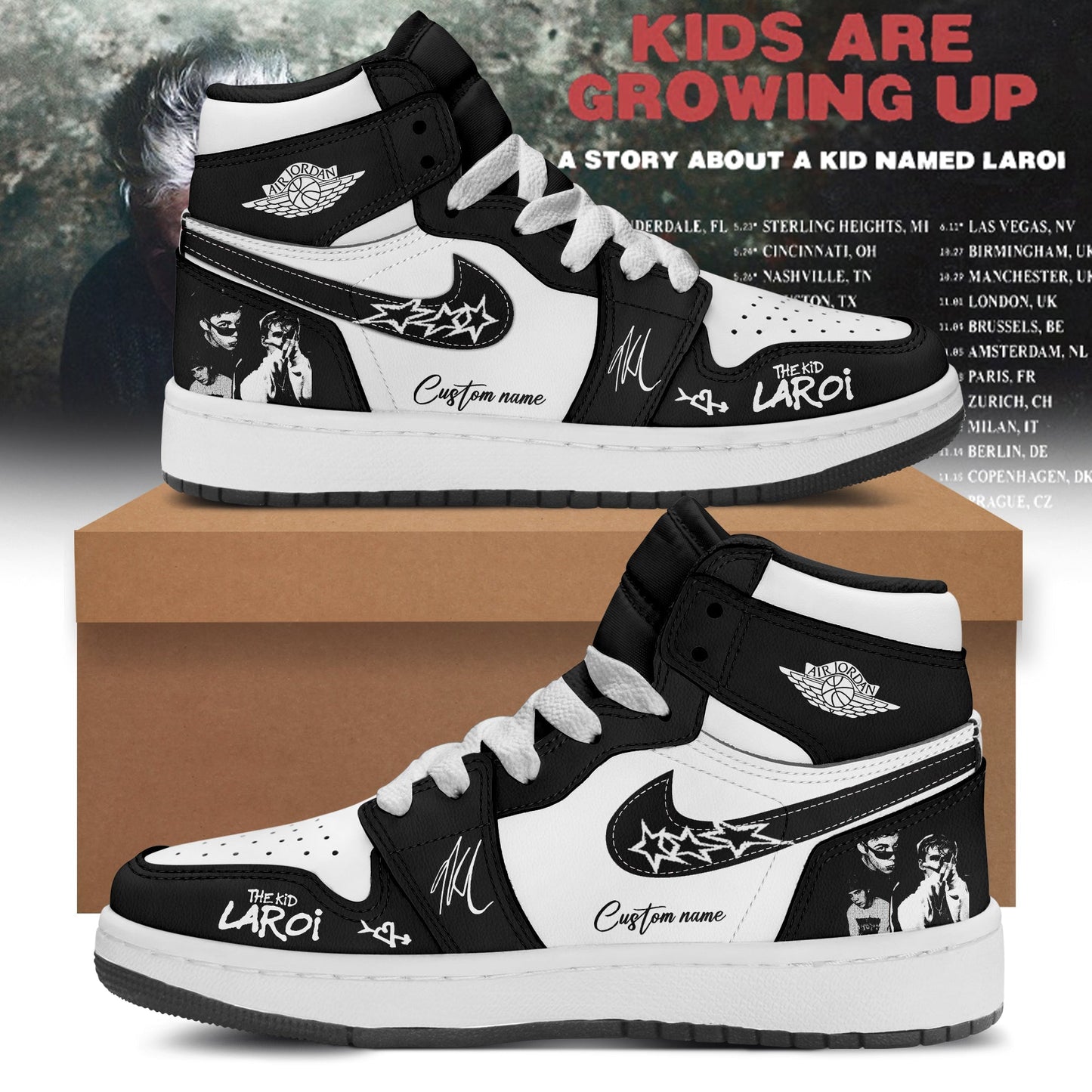 THE KID LAROI TOUR MERCH 2026 SNEAKERS ARE HERE ππ₯