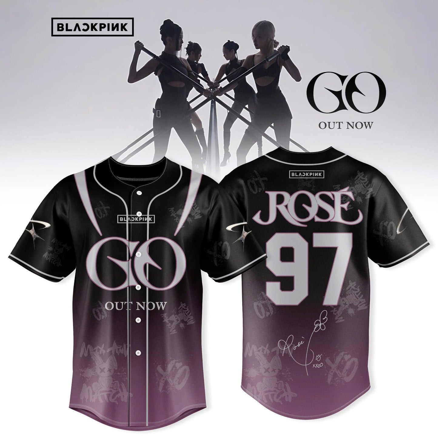 BLACKPINK ˜GO™ OUT NOW “ Jacket (Rosé)