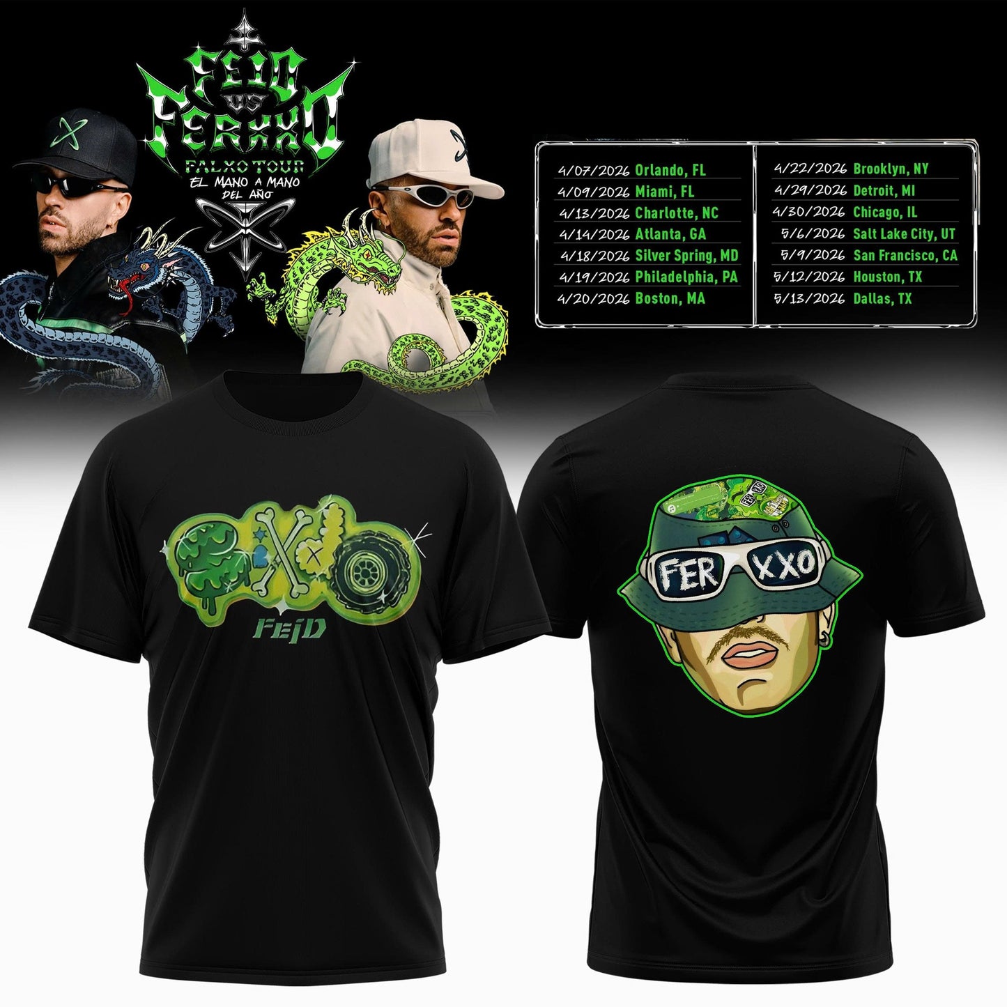 Falxo Tour 2026 Edition Tee
