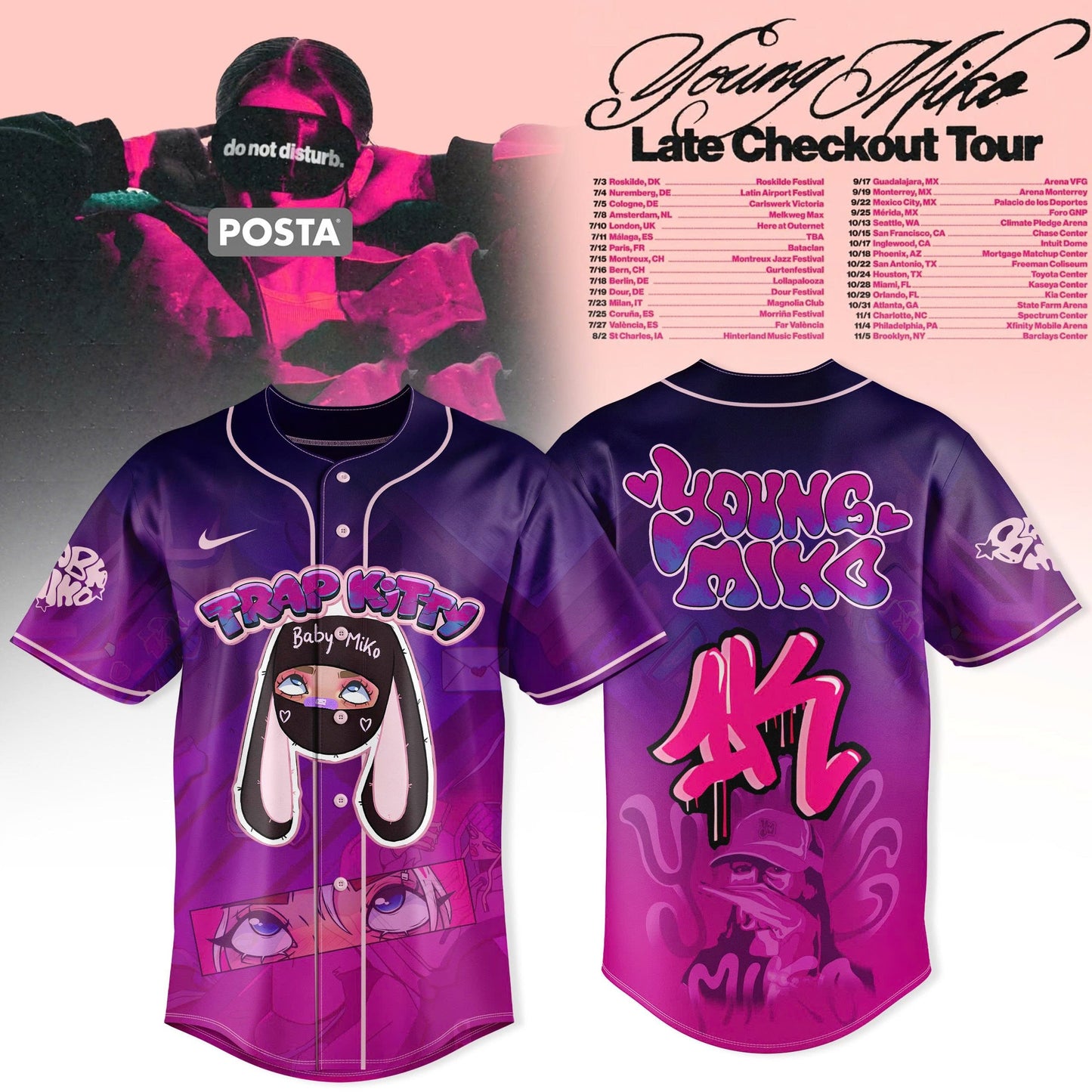 Late Checkout Tour 2026 Edition Jersey