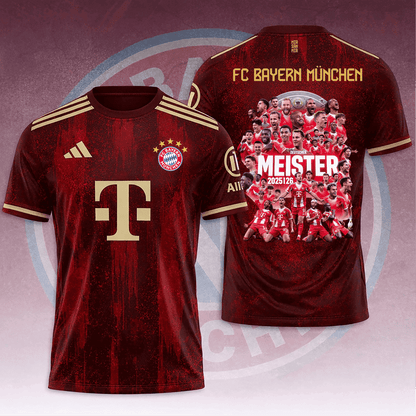 FC Bayern München DEUTSCHER MEISTER 2026 Shirt
