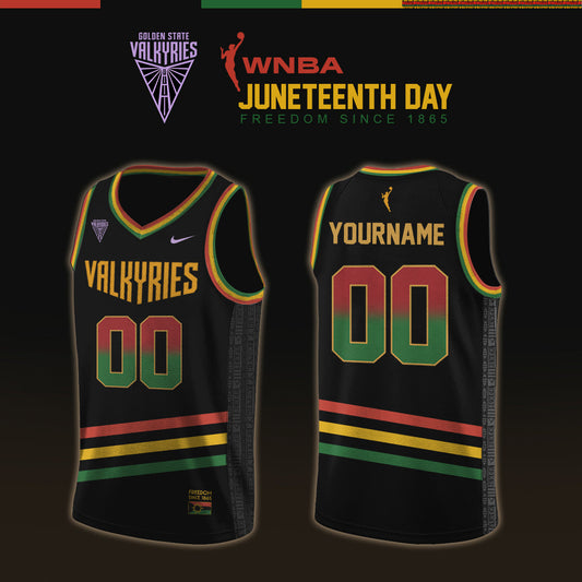 Golden State Valkyries 2026 WNBA x Juneteenth Day Jersey Limited Edition