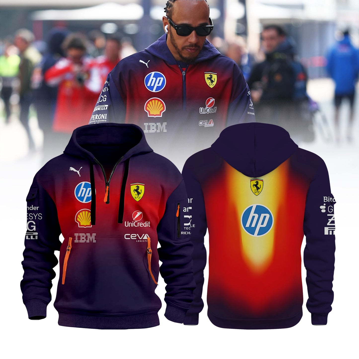 Scuderia Ferrari HP China 2026 Limited Edition Zip Hoodie