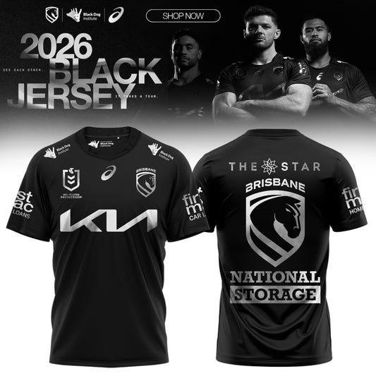 𝐎𝐮𝐫 𝟐𝟎𝟐𝟔 𝐁𝐥𝐚𝐜𝐤 𝐉𝐞𝐫𝐬𝐞𝐲 Back In Black: Broncos Unveil Bold New Mental Health Round Shirt