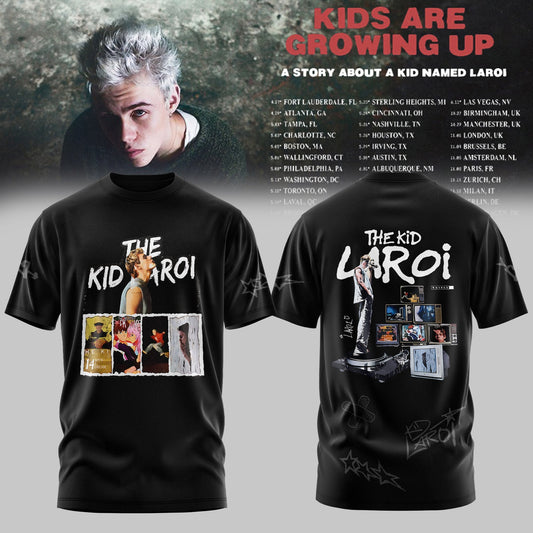 THE KID LAROI TOUR MERCH 2026 T-SHIRTS ARE HERE 💔🔥