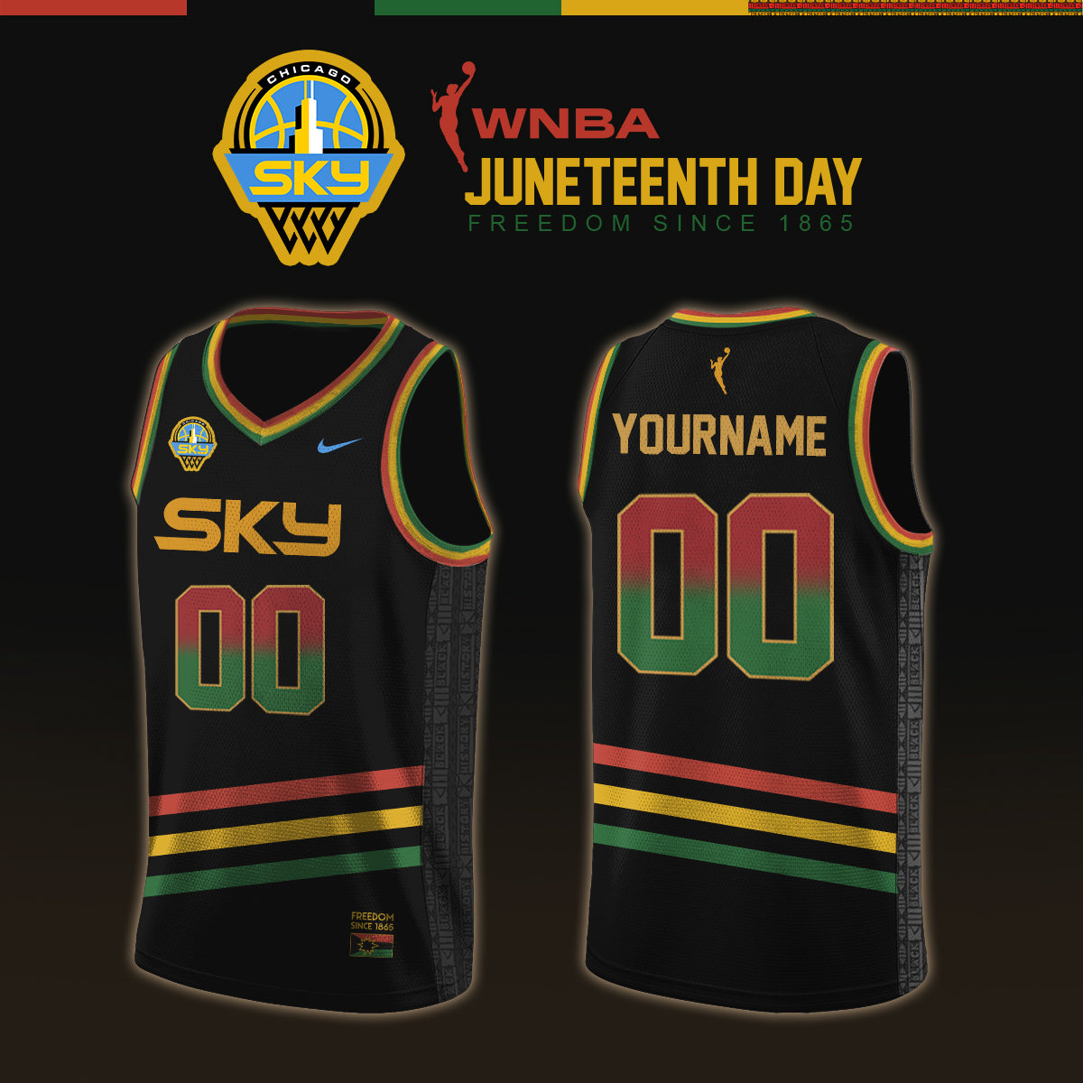 Chicago Sky 2026 WNBA x Juneteenth Day Jersey Limited Edition
