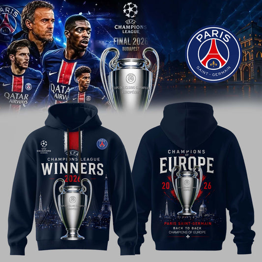 UEFA Champions League Winners 2026 Edition Hoodie