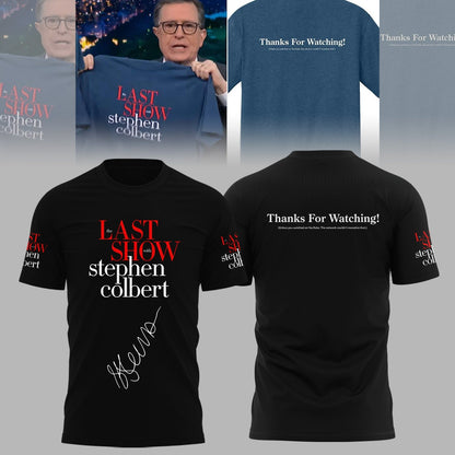 The Late Show with Stephen Colbert Signature Limited Edition Shirt