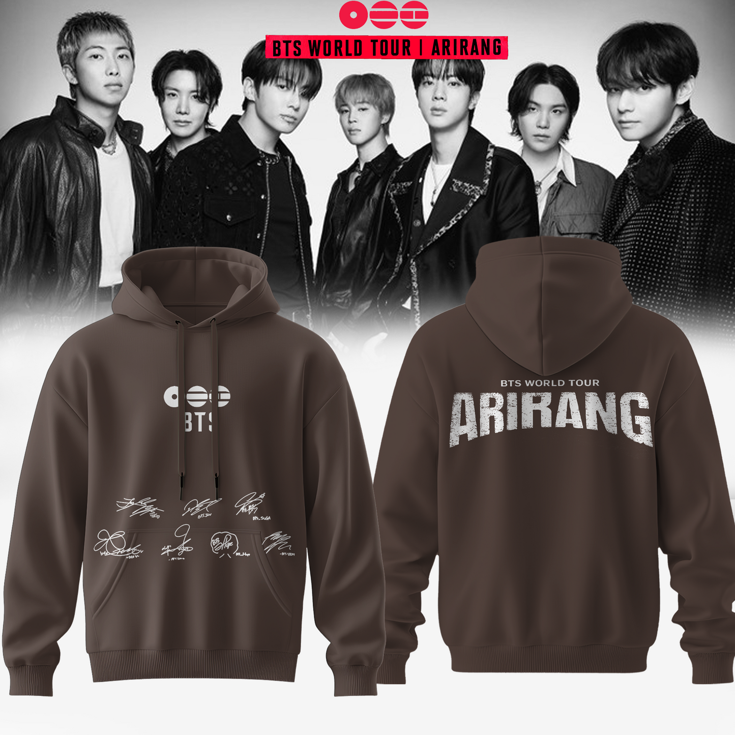 BTS WORLD TOUR ‘ARIRANG’ 2026 – Hoodie