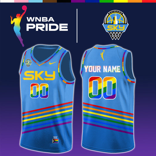 Chicago Sky 2026 WNBA x Pride Day Jersey Limited Edition