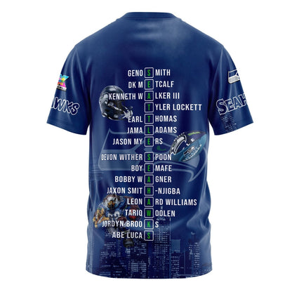 Seattle Seahawks Super Bowl LX Champions Limited Edition T.shirt