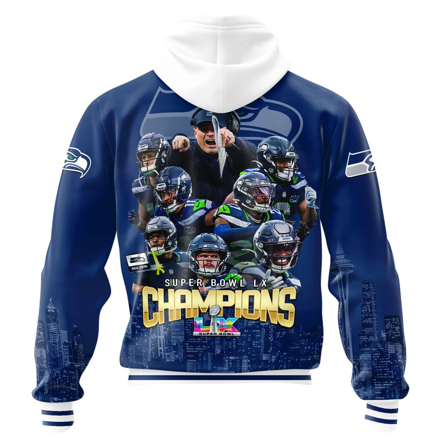 Seattle Seahawks Super Bowl LX Champions Limited Edition Hoodie