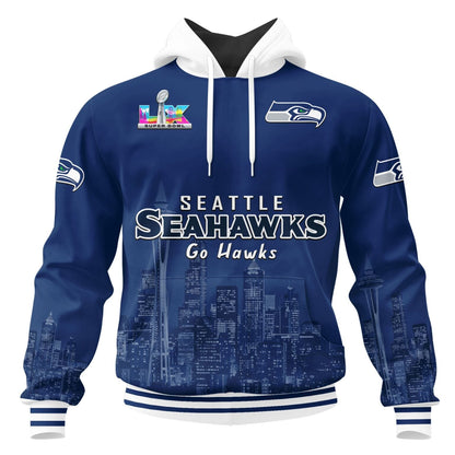 Seattle Seahawks Super Bowl LX Champions Limited Edition Hoodie