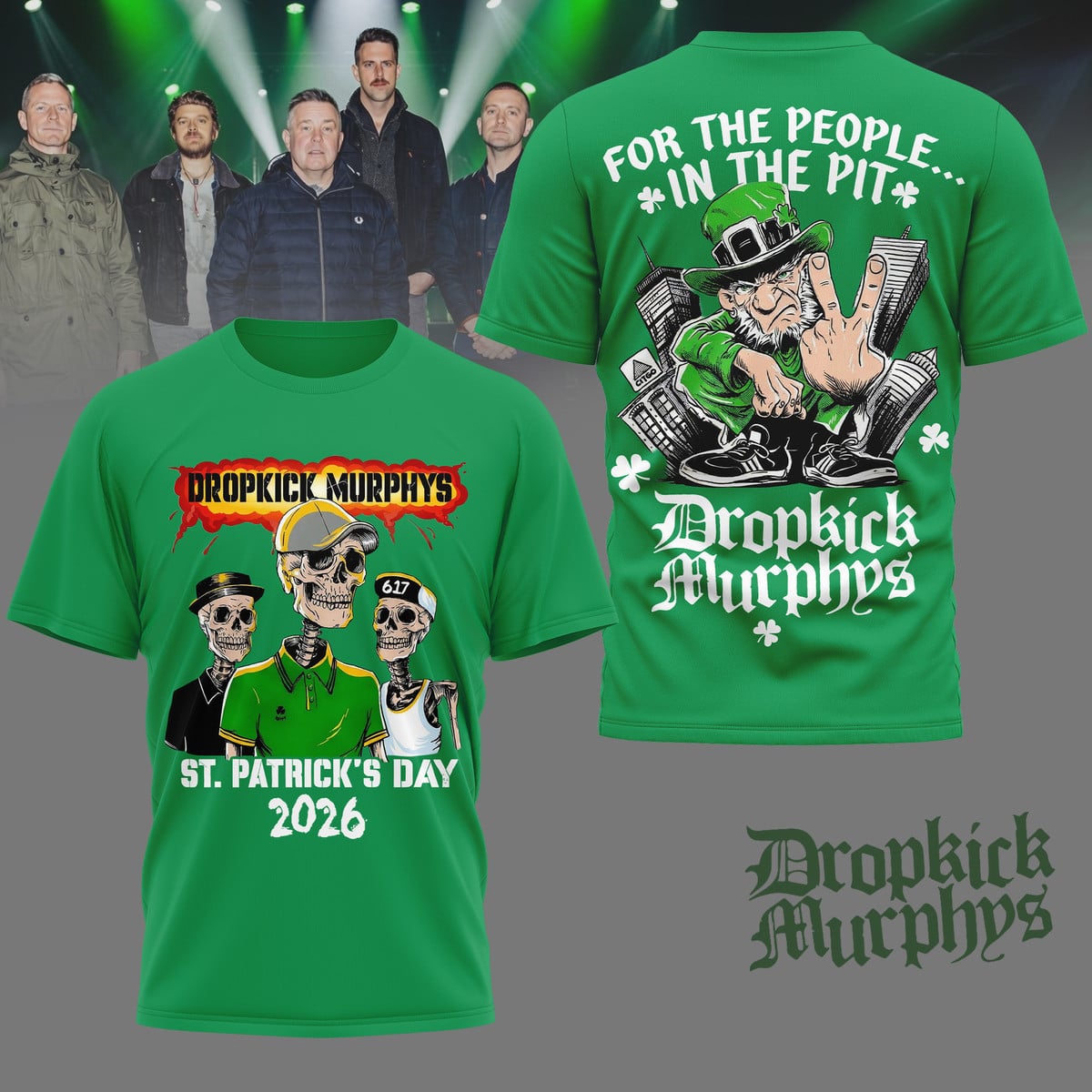 Dropkick Murphys For The People In The Pit Shirt