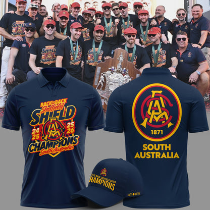 South Australia Cricket Teams back to back Sheffield Shield Champions POLO
