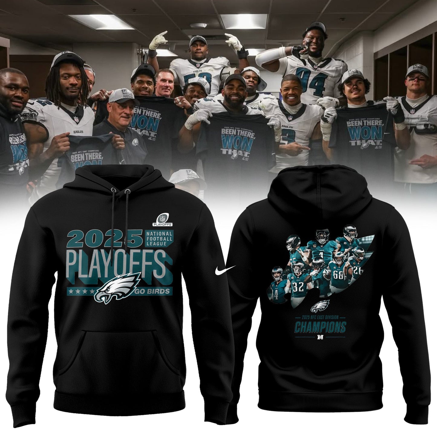 Philadelphia Eagles “ NFC East Champions 2025 Collection