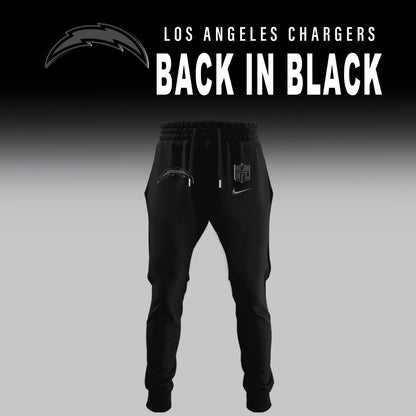 Los Angeles Chargers 2025 Back In Black Limited Combo Hoodie