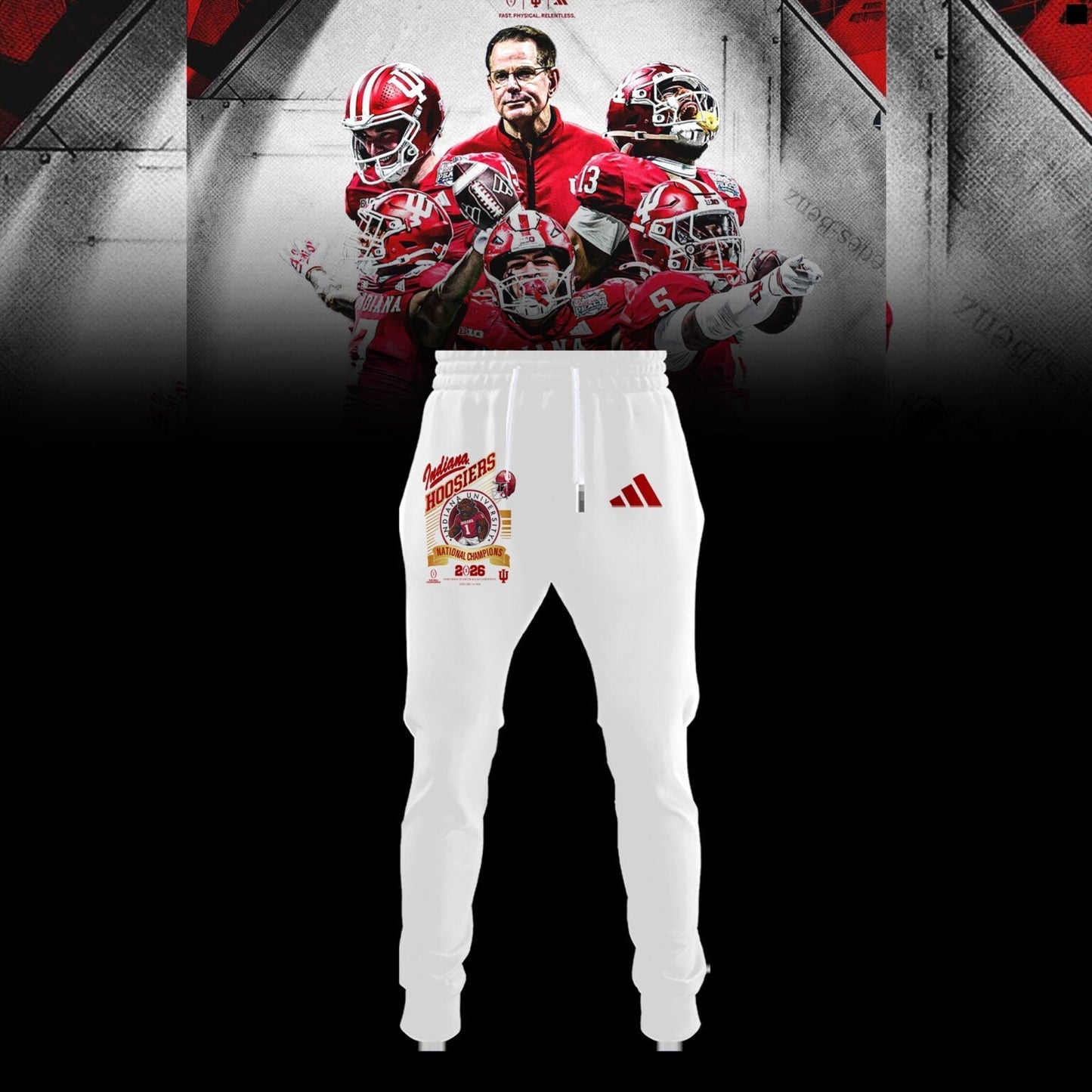 Indiana Hoosiers National Champions 2025/26 Hoodie
