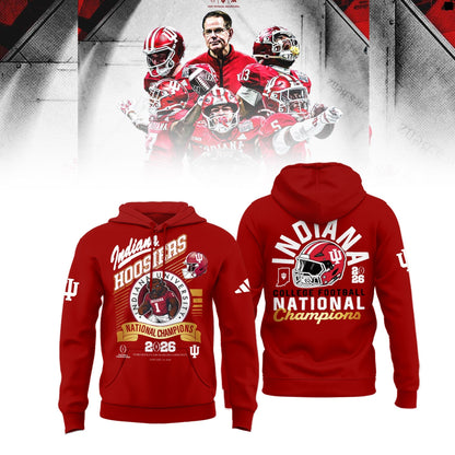 Indiana Hoosiers National Champions 2025/26 Hoodie